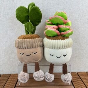 Greenhouse Cute 15" Plush Succulent Plant Stuffed Toy Kawaii Desk Decor Gift